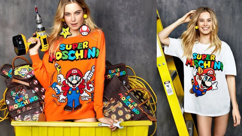 Moschino Nintendo Super Mario Collection 1215