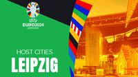 Euro 2024 - Ilustrasi kota Leipzig sebagai venue Euro 2024 (Bola.com/Adreanus Titus)