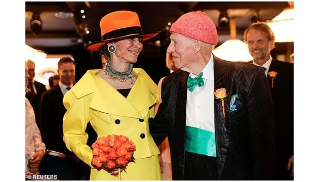 Olav Thon (95), menikahi kekasihnya Sissel Berdal Haga (79)
