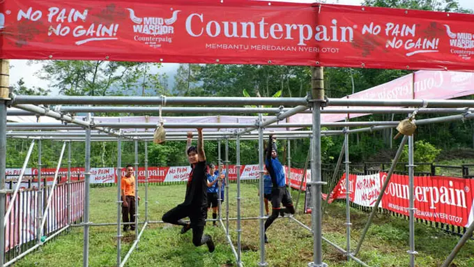 Kesan Marshall dan Fero Setelah Ikutan Counterpain Mud Warrior