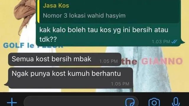 5 Chat Balasan saat Cari Kos Ini Nyeleneh Banget, Bikin Tepuk Jidat