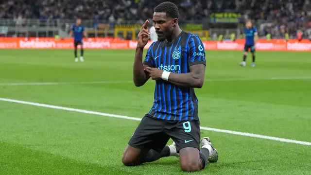 Pemain Inter Milan Marcus Thuram