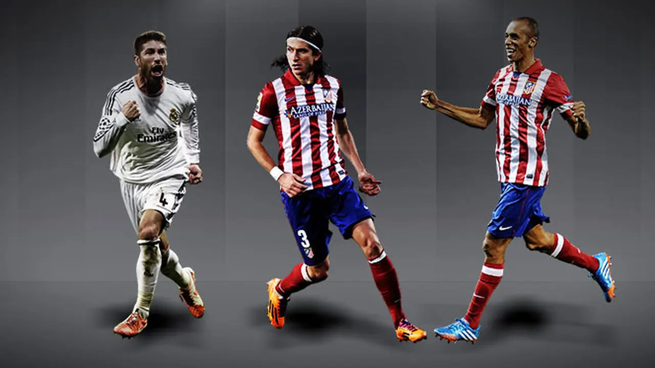 Sergio Ramos, Filipe Luis, Joao Miranda