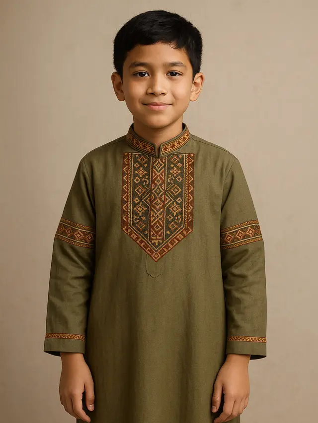 Model Gamis Anak Laki-laki Terbaru (Foto: ChatGPT)