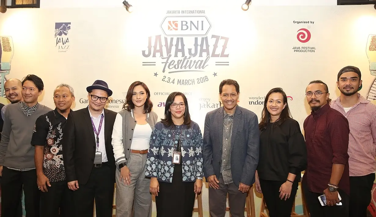Java Jazz Festival (JJF) 2018 akan digelar pada tanggal 2,3 dan 4 Maret 2018 mendatang. Acara berlangsung di Jakarta International Expo (JIExpo) Kemayoran, Jakarta. (Bambang E Ros/Bintang.com)