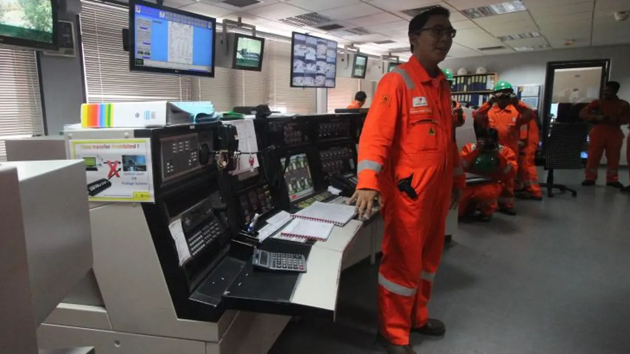 Lokasi penampungan minyak dan gas di Terminal Senipah, Peciko, Blok Mahakam, Kalimantan. (Abelda/Liputan6.com)