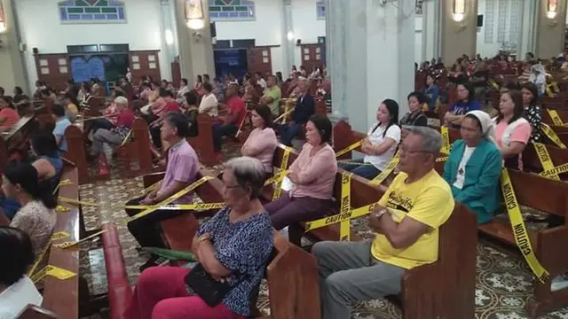 Potret social distancing di berbagai negara