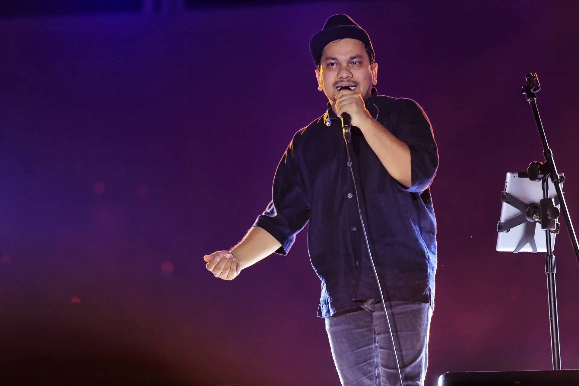 Tompi di Meikarta Music Festival (Adrian Putra/Bintang.com)