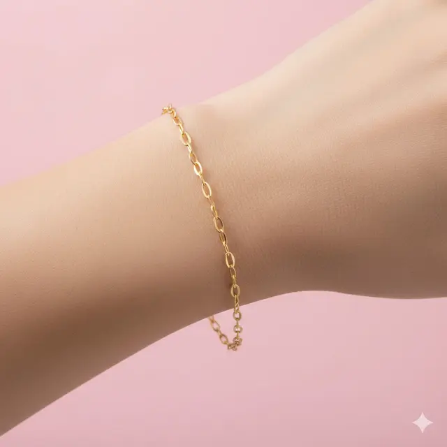 Model Gelang Emas Tipis 2 Gram 22 Karat untuk Dipakai Harian. Gemini