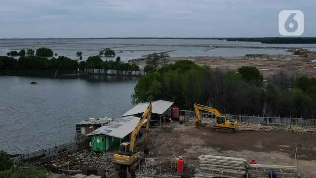 Awalnya Sah, Ini Penampakan Pagar Laut Bekasi yang Kini Disegel Dirjen PSDKP KKP