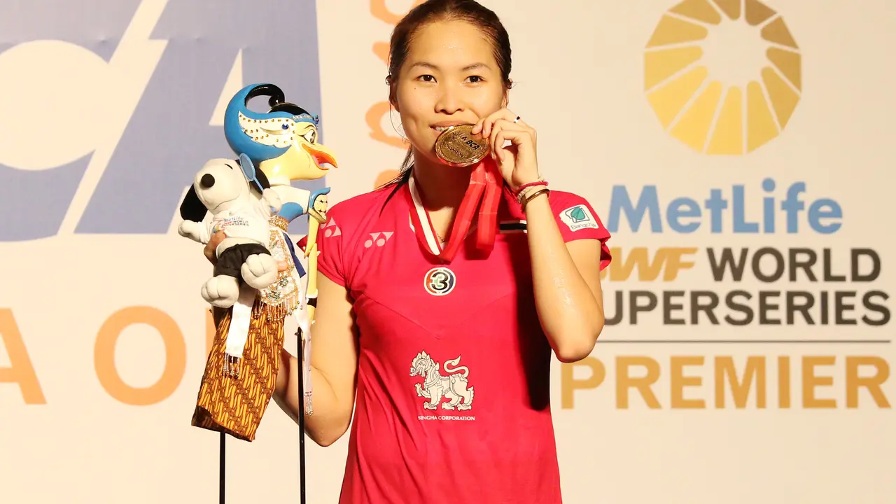 Tunggal putri Thailand Ratchanok Intanon