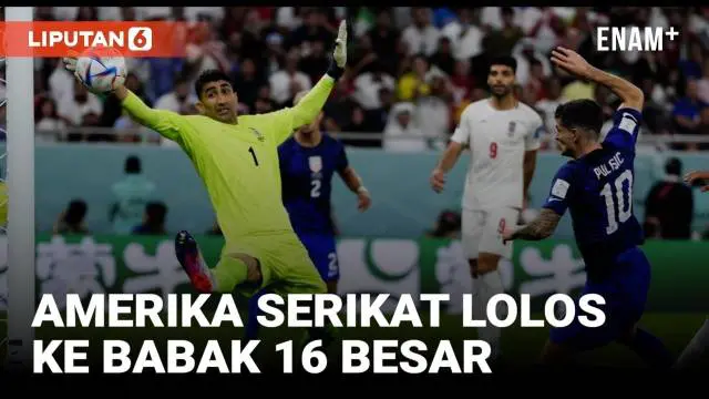 VIDEO: Highlights Piala Dunia 2022, Amerika Serikat Menang Tipis 1-0 atas Iran