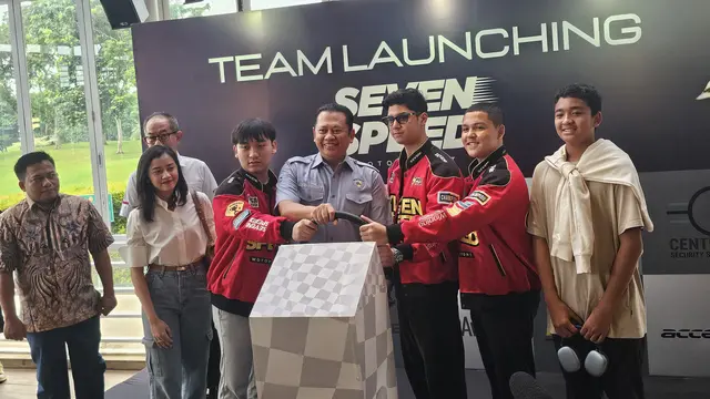 Al Ghazali Bikin Tim Balap Seven Speed Motorsport