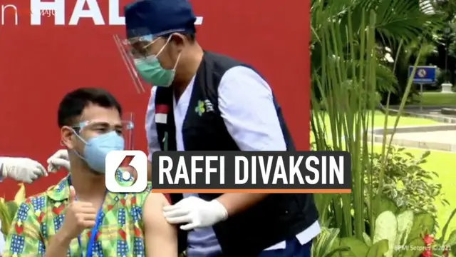 VIDEO: Efek Ini Dirasakan Raffi Ahmad Usai Disuntik Vaksin Covid-19
