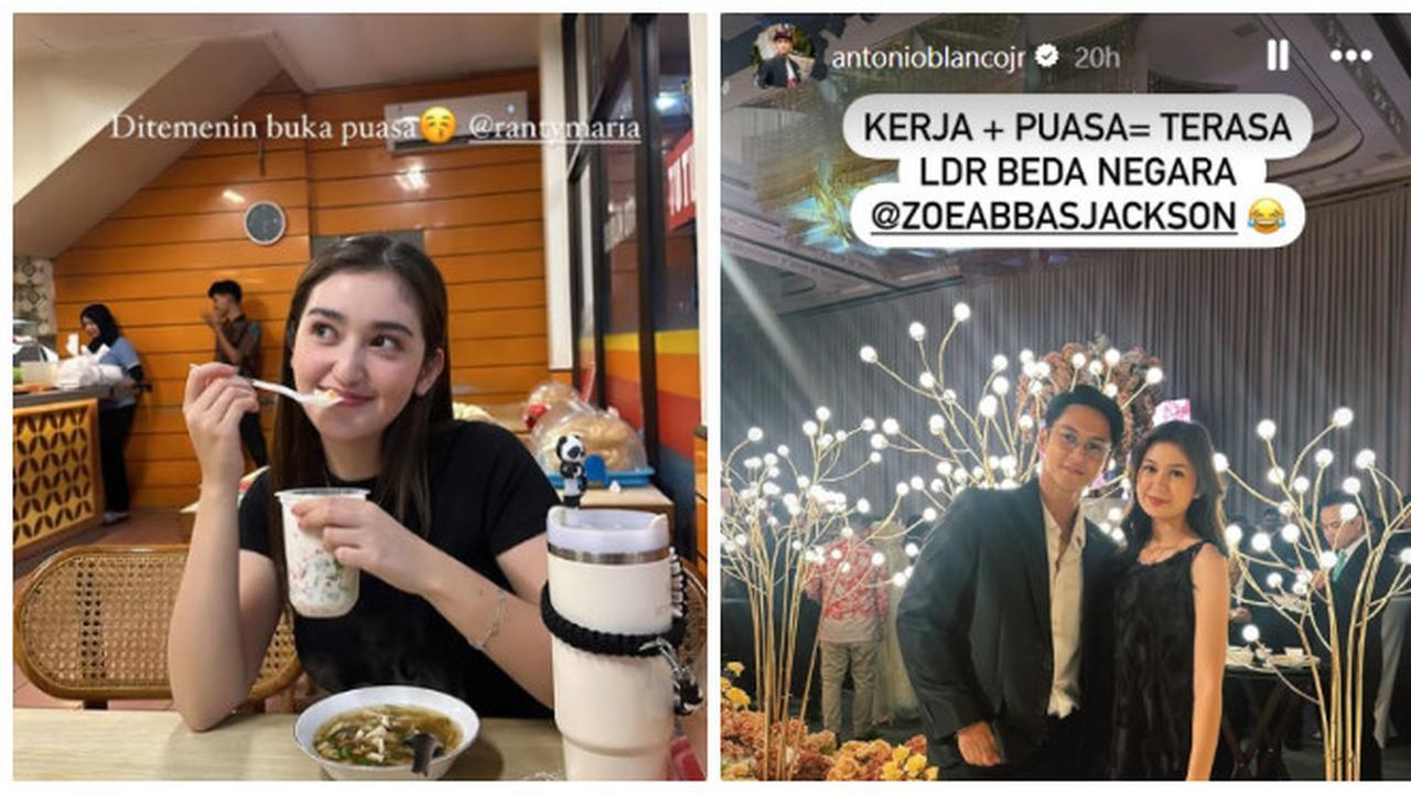 6 Potret Artis Beda Agama Temani Kekasih hingga Teman Berkegiatan di Bulan Ramadan 2025