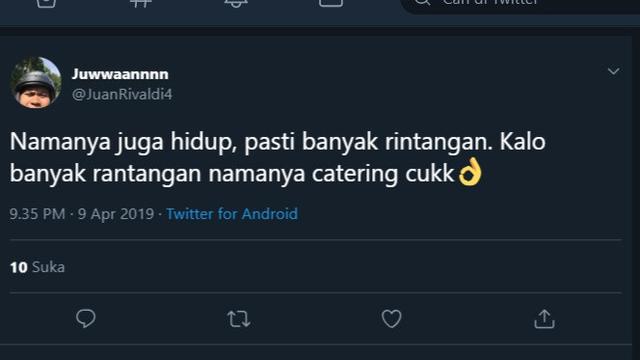 6 Cuitan "Namanya Juga Hidup" Ini Ujungnya Bikin Nyesek