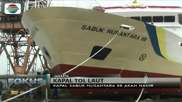 KMP Sabuk Nusantara 88, kapal tol laut produksi anak bangsa ini siap untuk berlayar. Apa saja keistimewaannya?