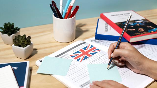 Ilustrasi tes, ujian bahasa Inggris