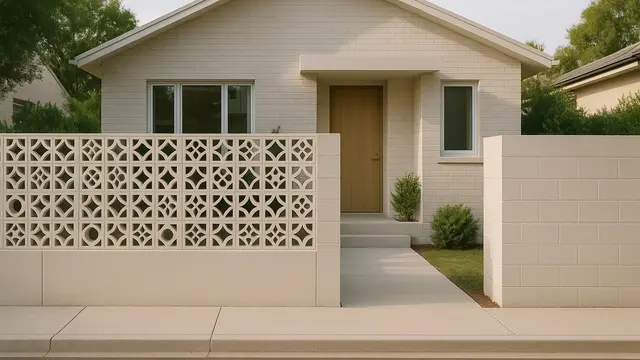 Gambar Pagar Tembok Sederhana dan Keren