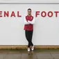 Konstantinos Mavropanos, resmi berseragam Arsenal. (Arsenal).