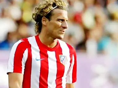 Striker Atletico Madrid Diego Forlan bertanding melawan Stromsgodset dalam partai Liga Europa di Drammen, Norwegia, 4 Agustus 2011. AFP PHOTO/SCANPIX NORWAY/Haakon Mosvold Larsen