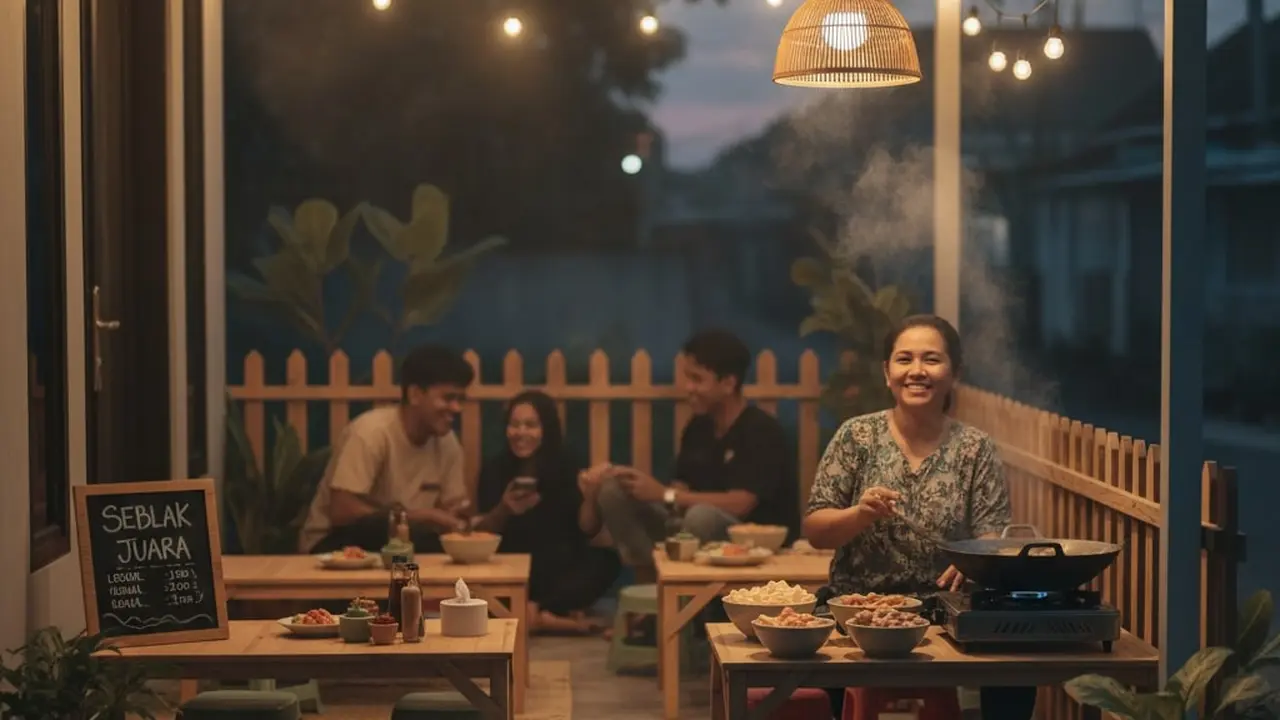 Nuansa Angkringan yang Akrab dan Santai