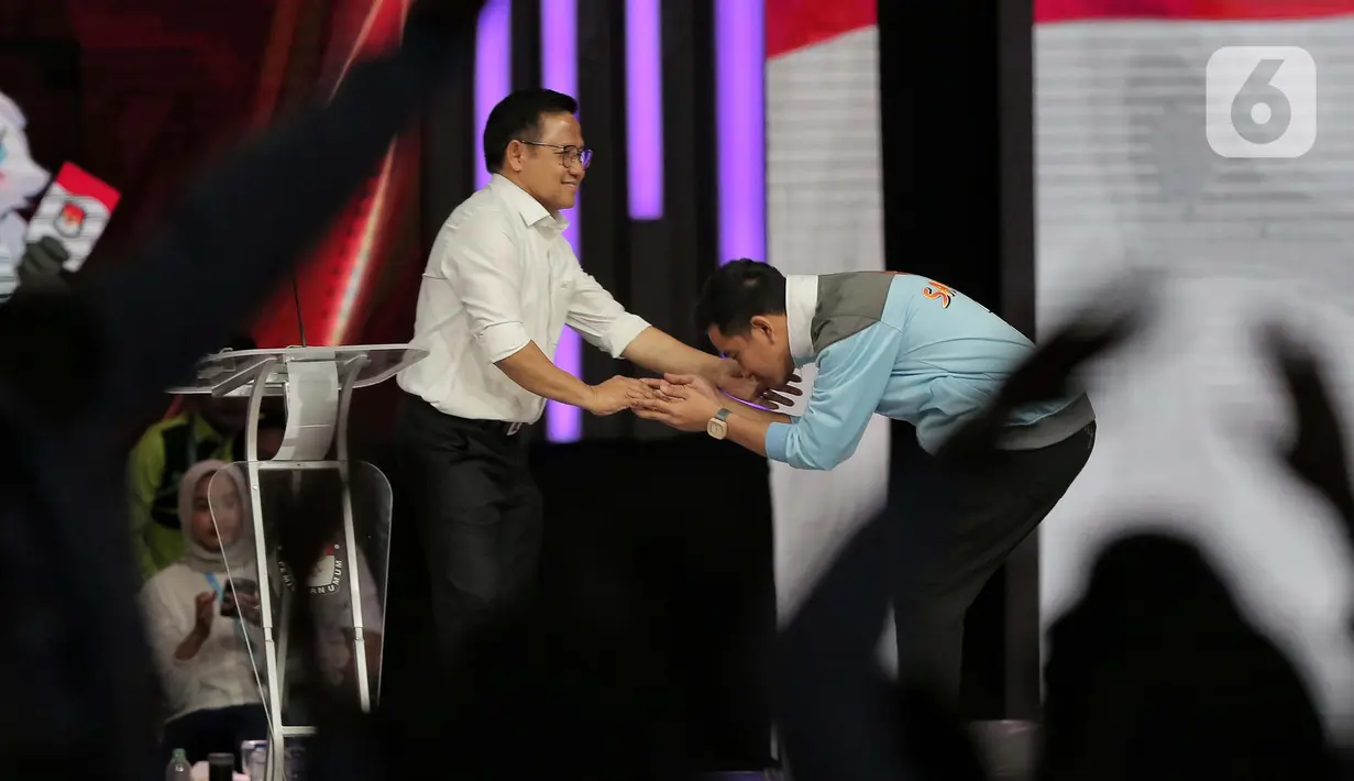 Ketiga Cawapres saling beradu ide dan gagasan sesuai tema debat yang telah ditentukan. (Liputan6.com/Angga Yuniar)