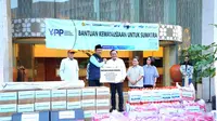 Emtek Group mengirimkan bantuan untuk masyarakat terdampak bencana di Sumatra Barat, Sumatra Utara, dan Aceh. Melalui Yayasan Pundi Amal Peduli Kasih (YPP). Bantuan diserahkan ke Kementerian Sosial RI.  (Doc YPP)