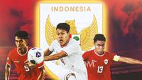 Timnas Indonesia - Kakang Rudianto, Wahyu Prasetyo, Muhammad Ferarri (Bola.com/Adreanus Titus)