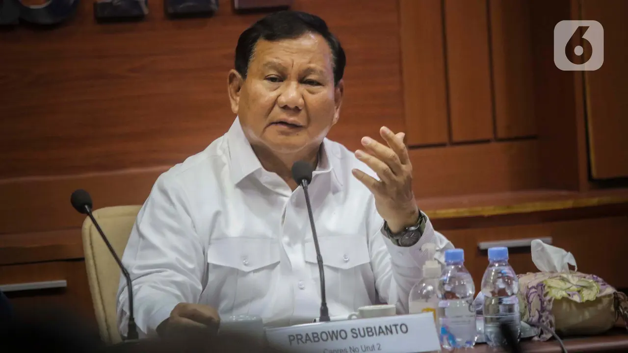 Prabowo Subianto Sampaikan Visi dan Misi di PWI Pusat