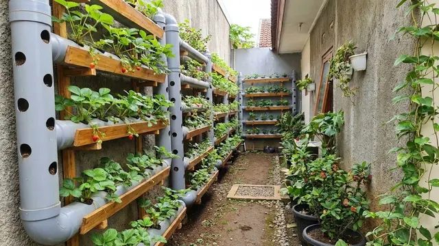 Kebun Buah Mini Agar Tidak Terlihat Sempit