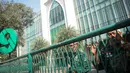 Suasana kantor DPP PPP yang dijaga  sejumlah orang berpakaian loreng-loreng, Jakarta, (17/9/14). (Liputan6.com/Faizal Fanani) 