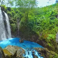 Air Terjun Watu Gompeng, Kudus, Jawa Tengah. (Sumber Foto: misbah.munir.69/Instagram)