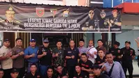 Pangdam XIV Hasanuddin, Mayjen TNI Andi Muhammad dan ormas LKGH (Liputan6.com/Fauzan)