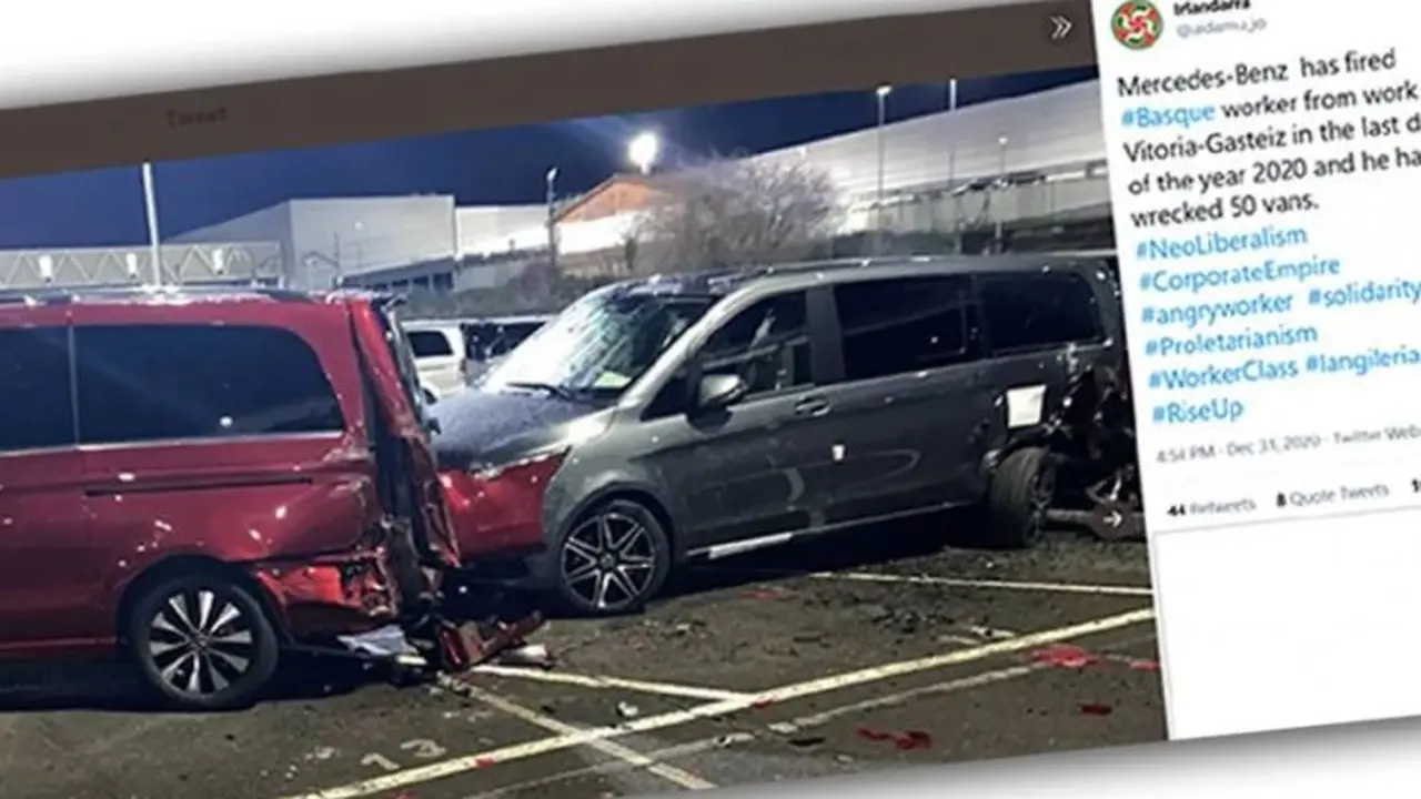 Mantan Karyawan Mercedes-Benz Hancurkan 50 Unit Mobil di Pabrik (Carscoops)