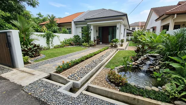 Cara Menata Taman Depan Rumah agar Tidak Mengundang Nyamuk
