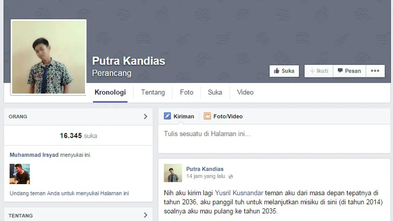 Putra Kandias Banjiri Bully-an di Sosmed
