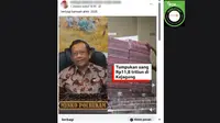 Cek Fakta: Hoaks Video Mahfud Md Bagikan Modal Usaha Rp 100 Juta ke 4 Orang Terpilih