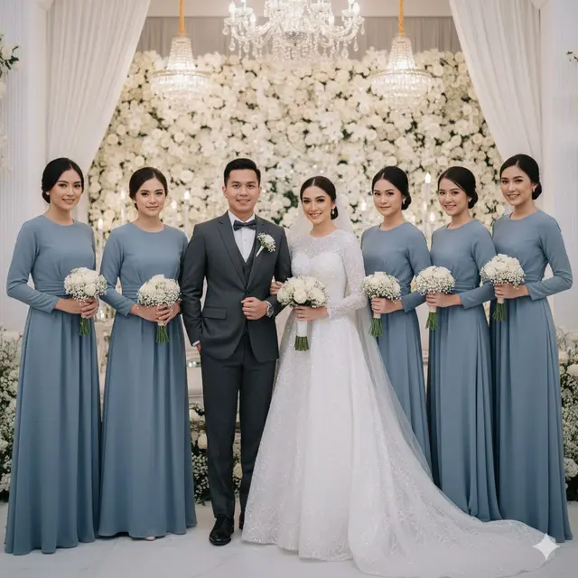 Baju Bridesmaid ala Malaysia