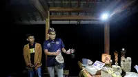 Menteri Pariwisata dan Ekonomi Kreatif (Menparekraf) Sandiaga Uno berkunjung ke Desa Wisata Widosari, Samigaluh, Kulon Progo, DIY.