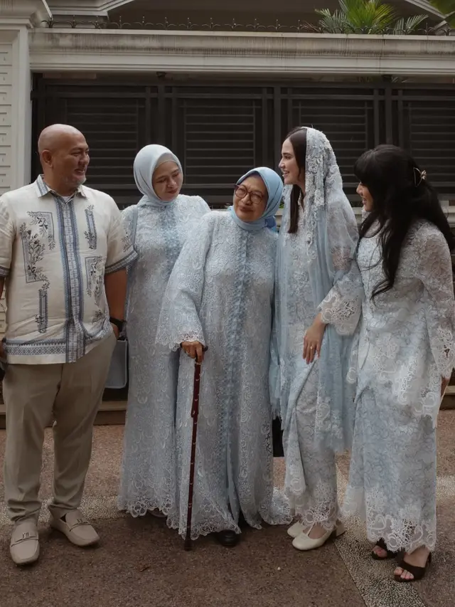 Gaya rambut Syifa Hadju saat lebaran 2026. [@syifahadju]