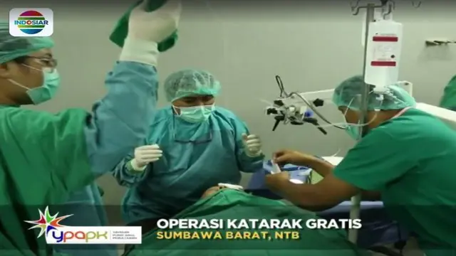 YPAPK SCTV-Indosiar Gelar Operasi Katarak Gratis di NTB