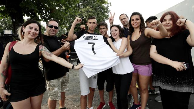 Jersey Cristiano Ronaldo di Juventus