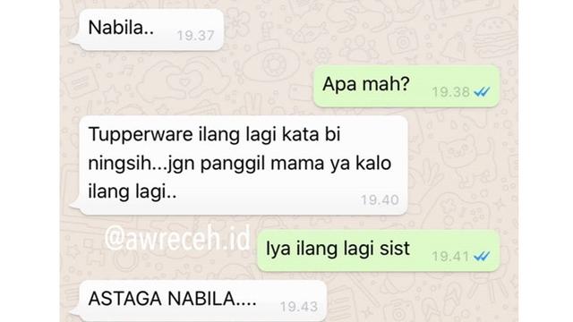 5 Chat Ortu ke Anak Ini Drama Banget, Bikin Geleng Kepala