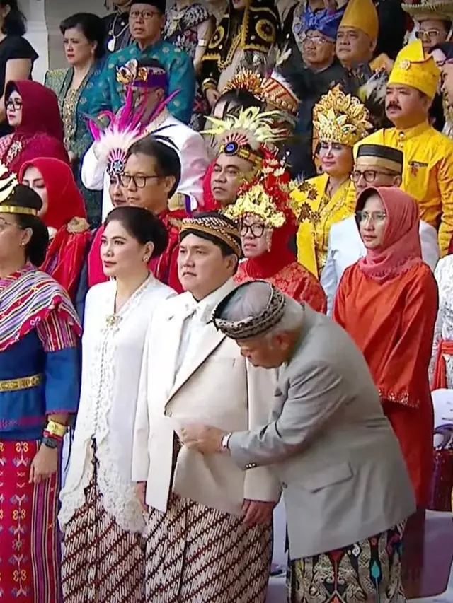 Erick Thohir di HUT ke-78 RI