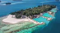 Pemandangan salah satu di Kepulauan Seribu dari udara. (Foto: Shutterstock)