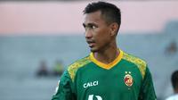 Zulkifli Syukur, bek Sriwijaya FC di Liga 2 2019. (Bola.com/Aditya Wany)