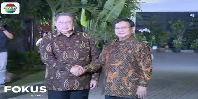 3 Poin Penting Pertemuan SBY-Prabowo Jelang Pilpres 2019