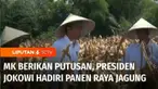 Di saat Majelis Hakim MK menyampaikan putusannya terkait sengketa Pilpres 2024. Presiden Jokowi justru sedang sibuk kunjungan kerja ke Gorontalo. Salah satu kegiatannya yakni mengikuti panen raya jagung di Kabupaten Boalemo.