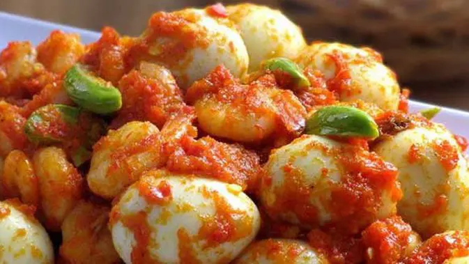 Resep Praktis Sambal Goreng Telur Puyuh Petai Enaknya Juara Lifestyle Fimela Com